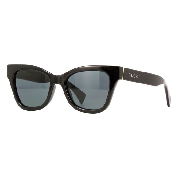 NEW AUTHENTIC GUCCI BLACK SUNGLASSES GUCCI CAT EYE WOMEN SUNGLASSES - Picture 3 of 5
